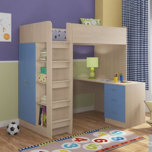 Кровать-чердак «Теремок-3»